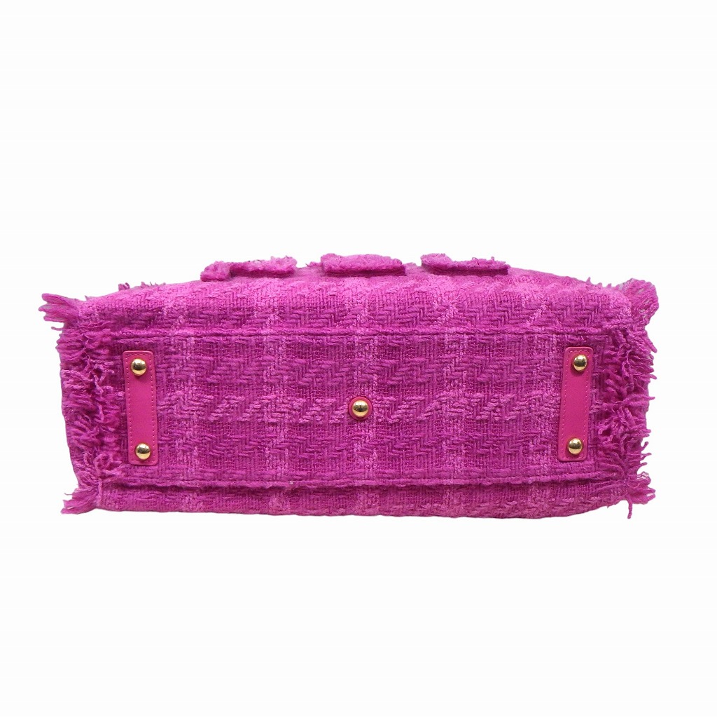 楽天市場】CHANEL シャネル ツイード ショッピング トート バッグ