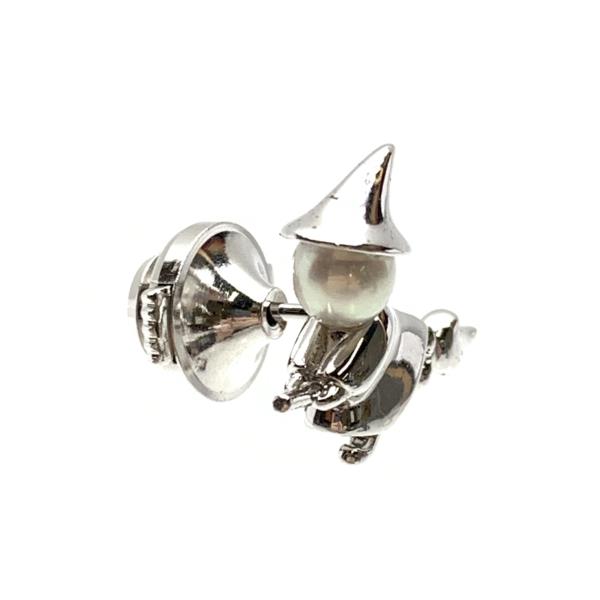 楽天市場】MIKIMOTO ミキモト ピン ブローチ シルバーカラー 銀色 真珠