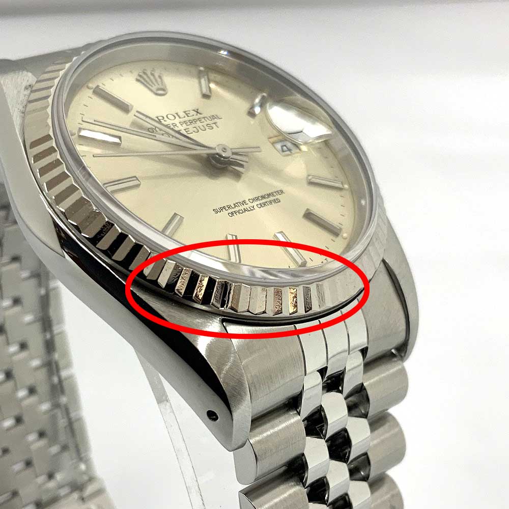 楽天市場】o【ROLEX】16234 デイトジャスト X番 1991年頃製造 SS WG