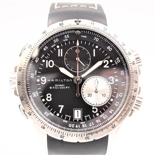 楽天市場】【中古】HAMILTON H776121 カーキ アビエーション ETO