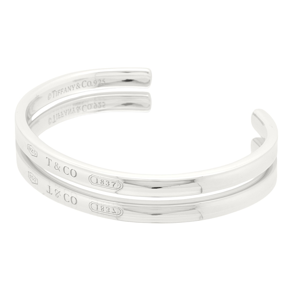 楽天市場】【ギフト品質】ティファニー Tiffany&co バングル 1837 カフ