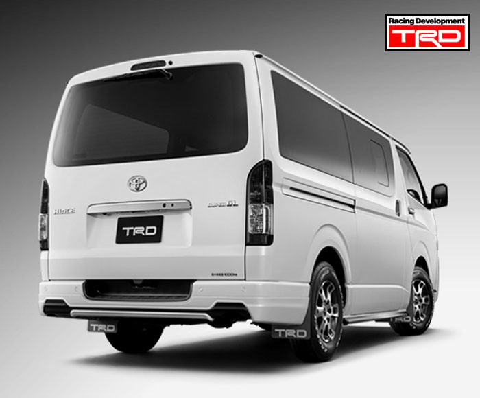 楽天市場】※5月中旬ごろ入荷待ち※ ハイエース 200系 全車用 TRD