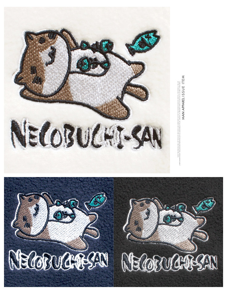 楽天市場】ねこぶちさん(猫渕さん) フリース トレーナー メンズ 大きい