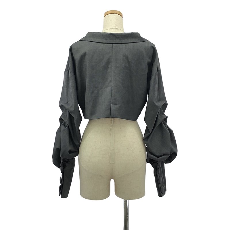 楽天市場】MELT THE LADY / メルトザレディ | クロップド ギャザー