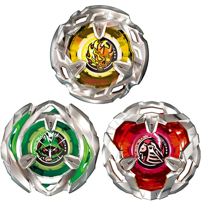 楽天市場】BEYBLADE X ベイブレードX BX-08 3on3 デッキセットおもちゃ