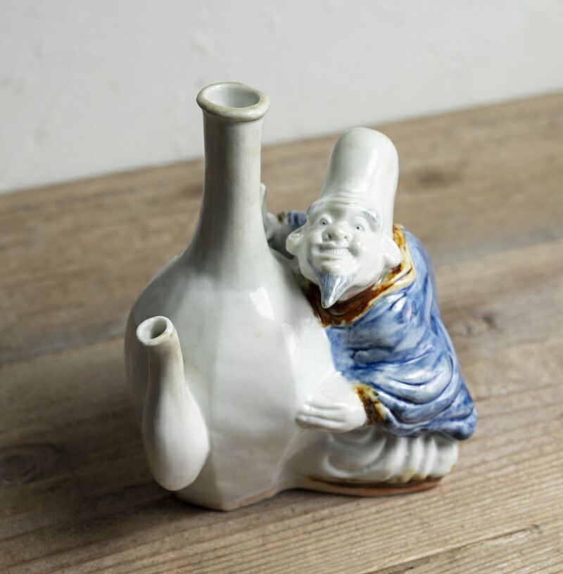 楽天市場】骨董○平戸焼寿老人水注○ | 江戸時代-19世紀頃 | 磁器 | 酒