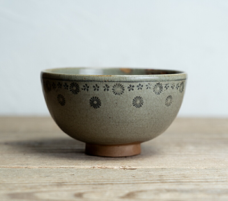 楽天市場】骨董○献上唐津象嵌花文茶碗○唐津焼 / 金継あり | 江戸中期