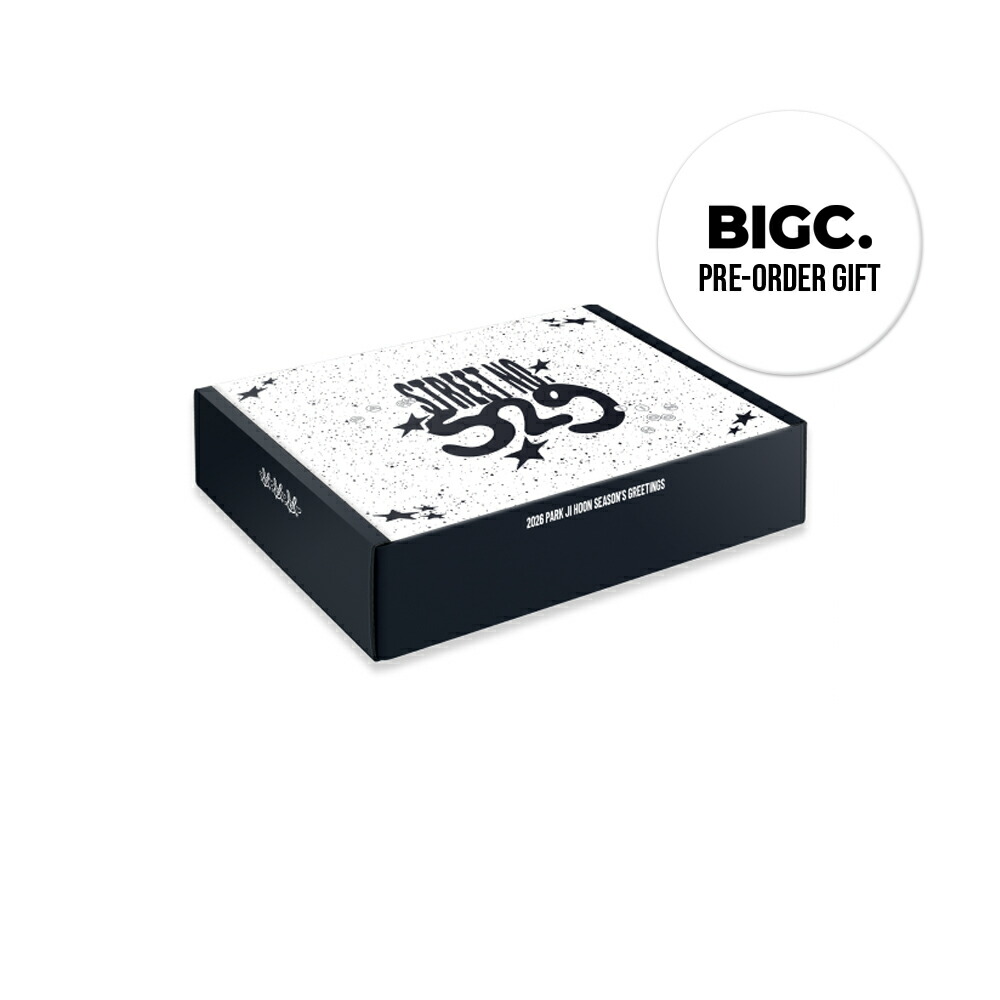 楽天市場】【BIGC特典付】 PARK JI HOON 2026 SEASON GREETINGS