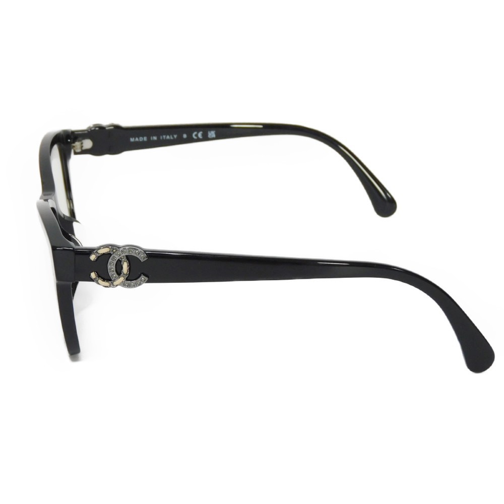 楽天市場】シャネル CHANEL メガネ キャッツアイ シェイプ ロゴ クリア