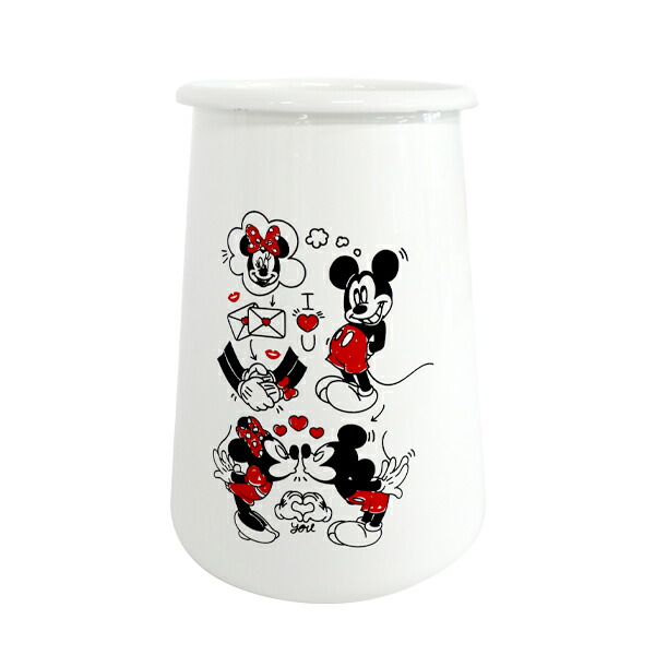 楽天市場】ミッキー&ミニー SH ホーローツールスタンド(MMJ-10) 1100ml