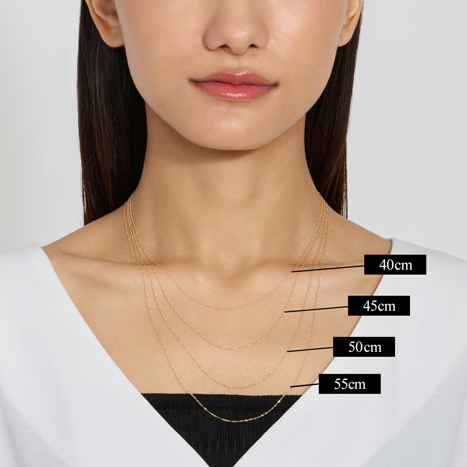 楽天市場】ララクリスティー ネックレス チェーン スクリュー 直径