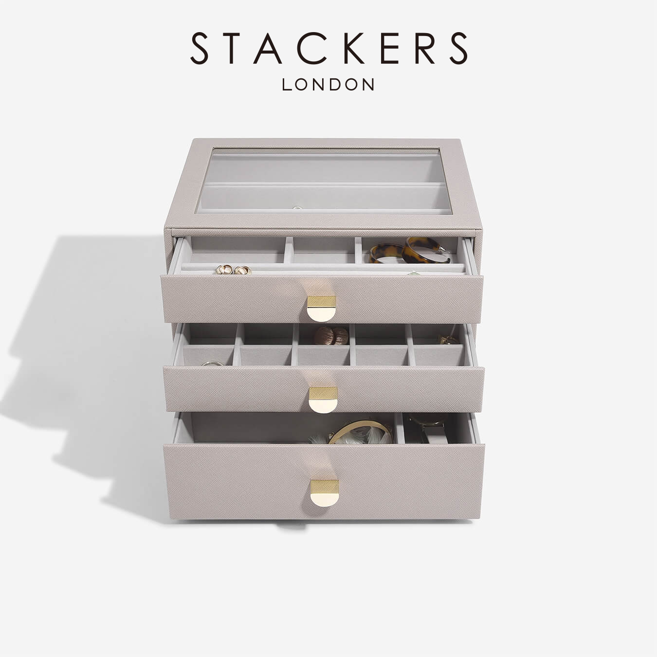 楽天市場】【STACKERS】クラシック ドロワージュエリーボックス 選べる