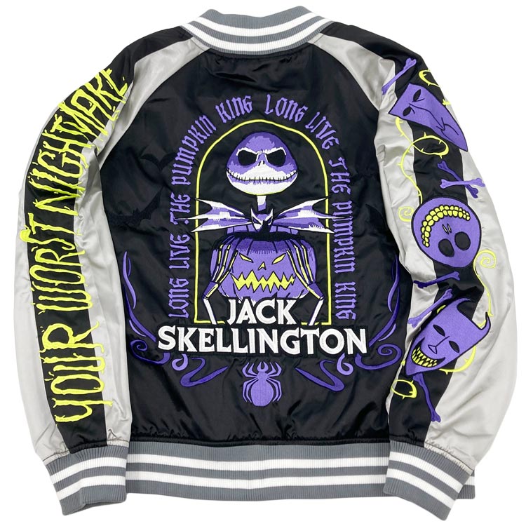 楽天市場】ナイトメアビフォアークリスマス スカジャン L ナイトメア