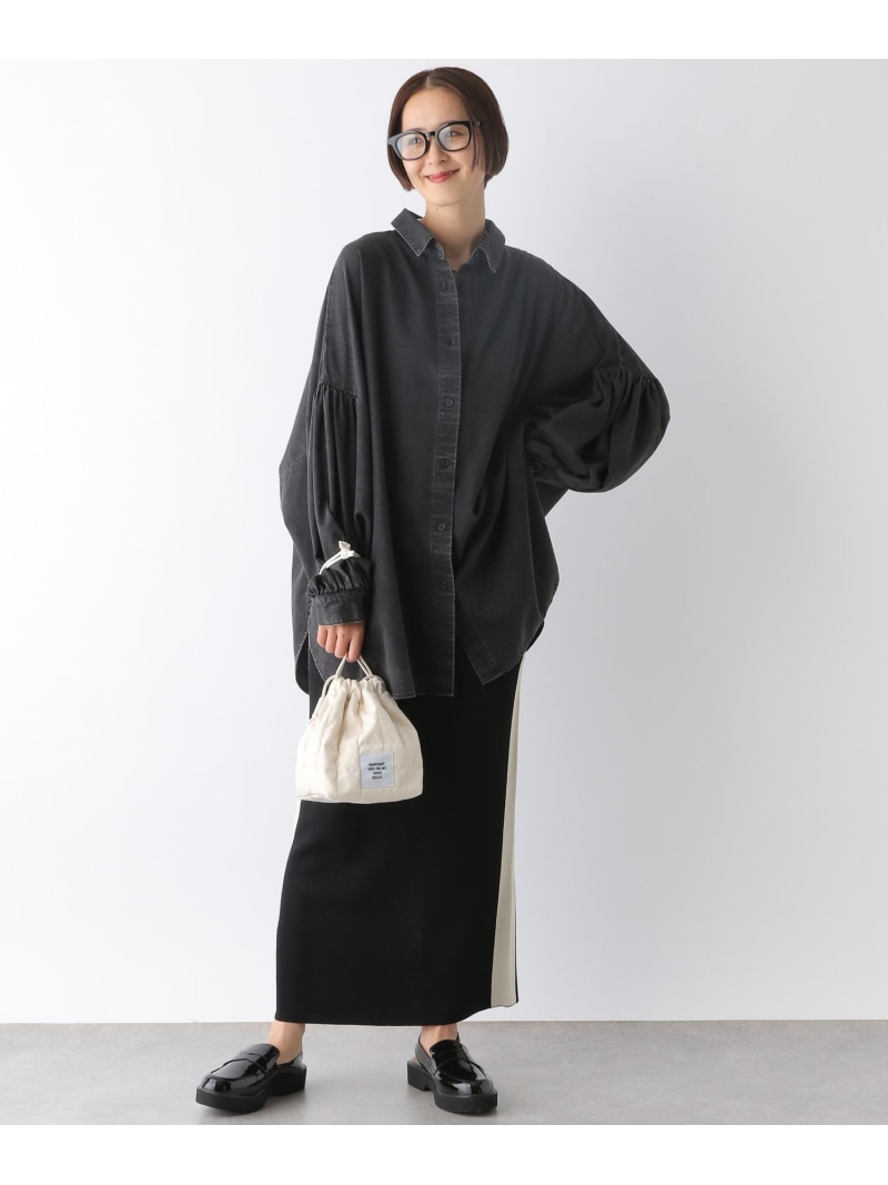 楽天市場】デニムBIGポンチョ LEPSIM レプシィム トップス シャツ