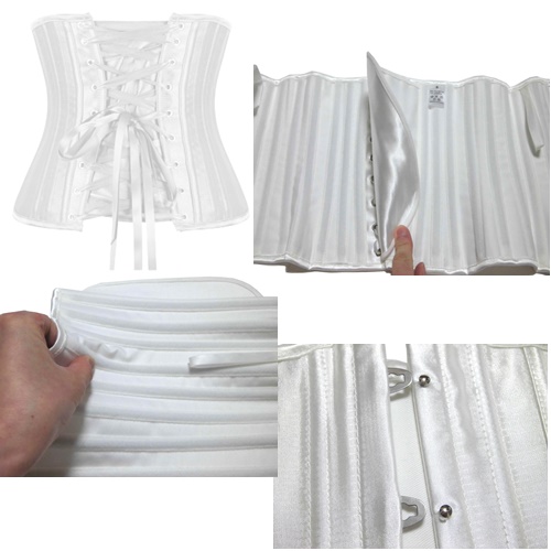 楽天市場】人気商品 【 セール 】おしゃれコルセット 24強化スチール