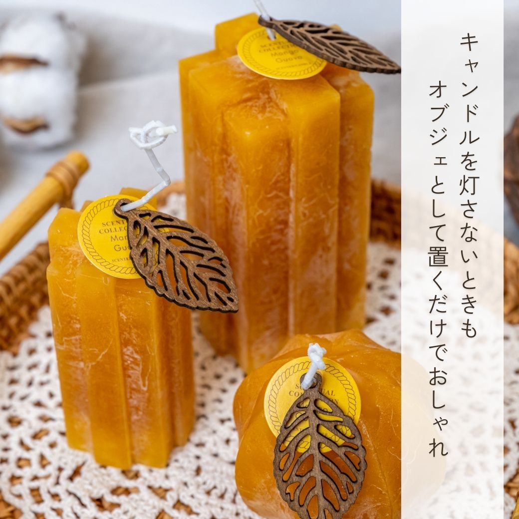 楽天市場】期間限定20%OFF 【在庫限り】 ブロックキャンドル 3個セット