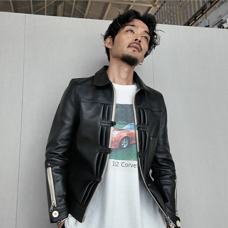 楽天市場】VaLLet 本革 レザージージャン メンズ ヴァレット