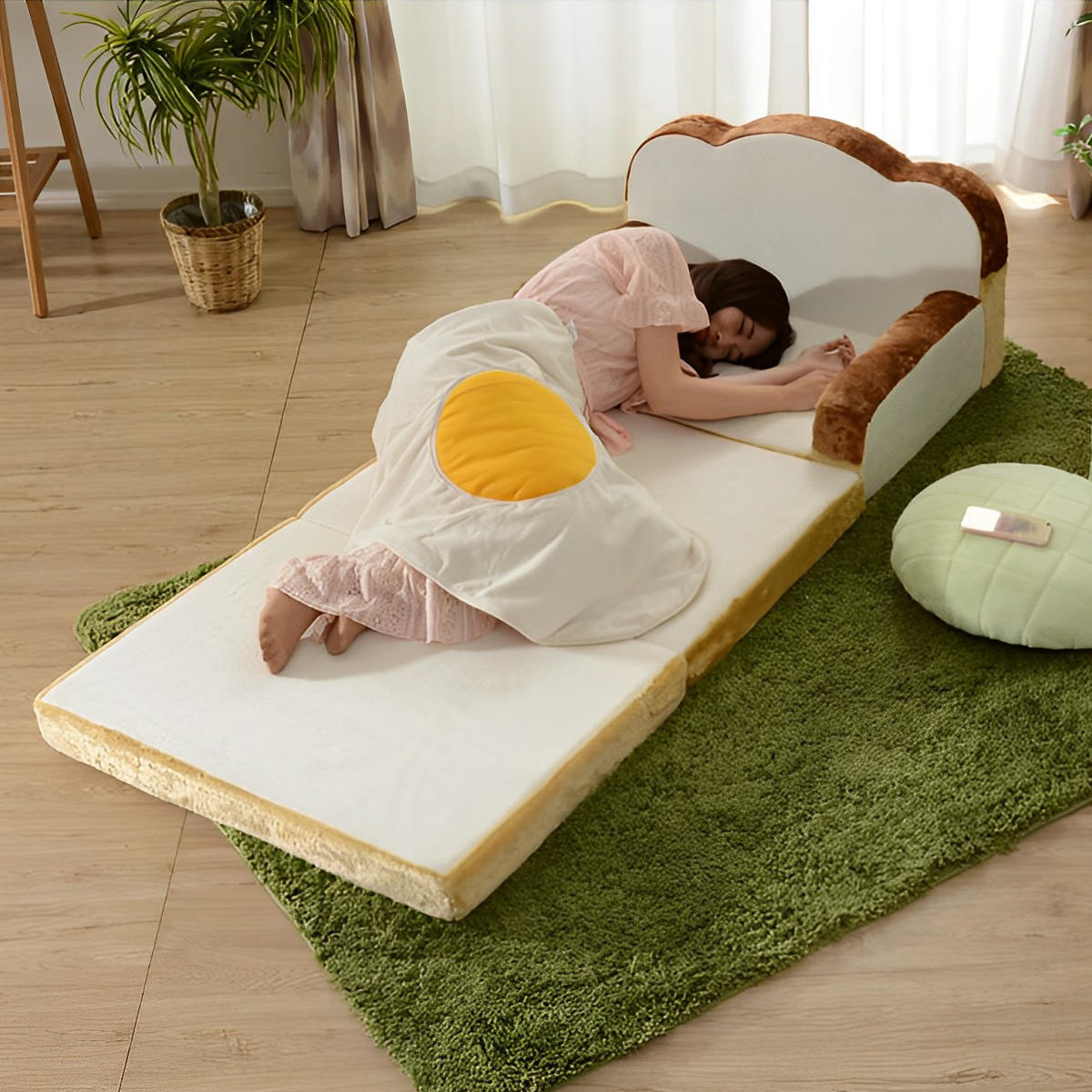 楽天市場】ソファーベッド 食パン型 ソファ 幅80cm （ 食パン型ソファ