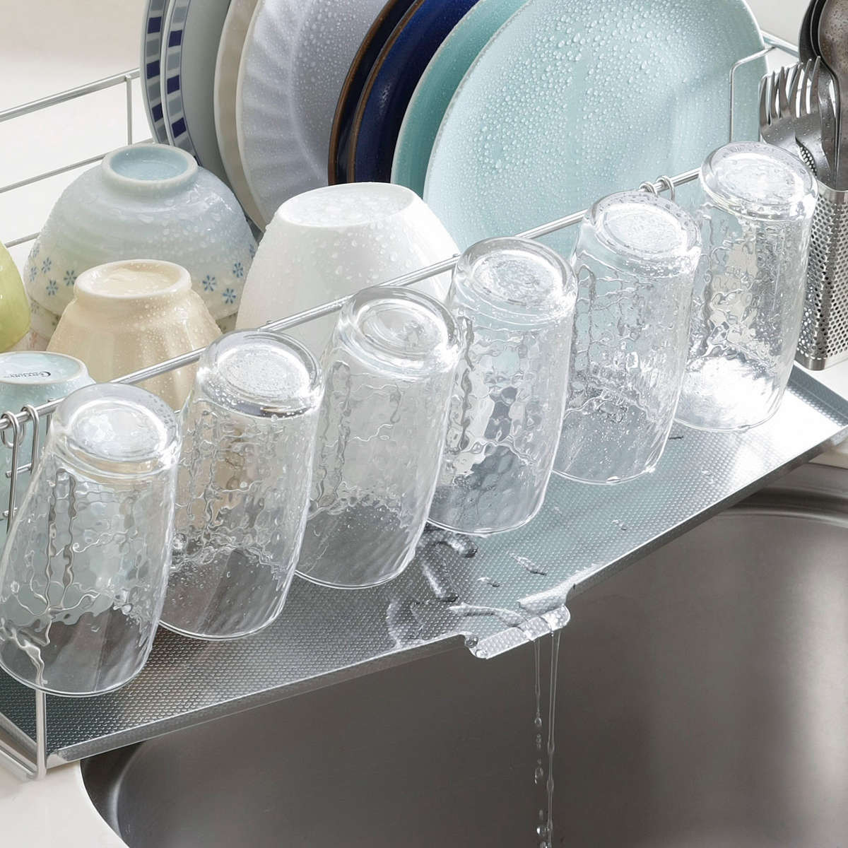 楽天市場】水切りラック TSUBAME 家族の人数で選べる 水切りバスケット