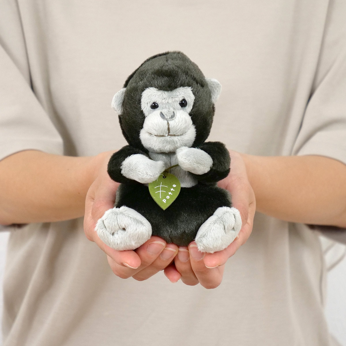 楽天市場】ぬいぐるみ potte ゴリラ （ ヌイグルミ ごりら 動物 雑貨