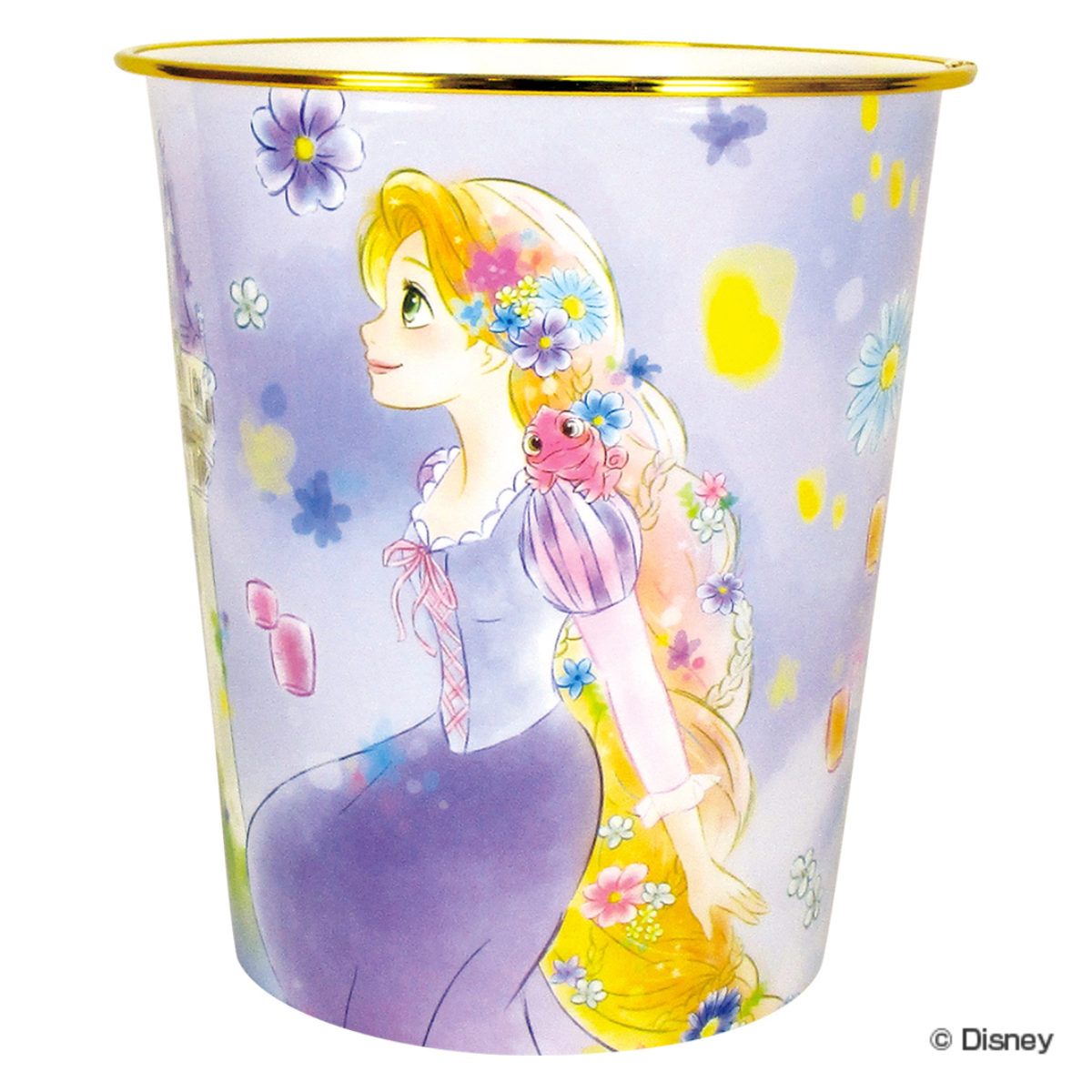 楽天市場】ゴミ箱 ディズニー 塔の上のラプンツェル 高さ23.5cm