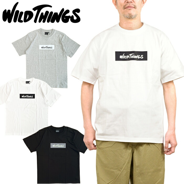 楽天市場】ワイルドシングス WILD THINGS WT25069K ボックス ロゴ