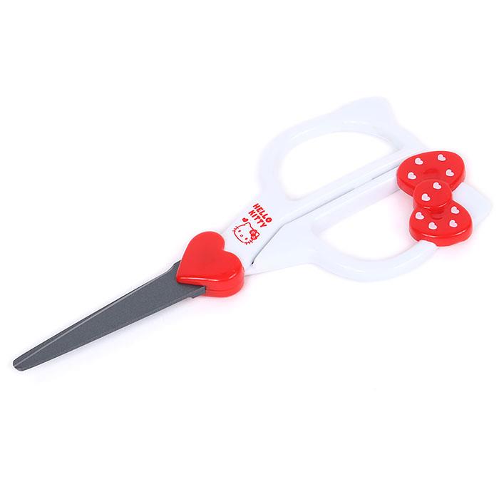 楽天市場】ハローキティ フェイス形ハサミ はさみ フッ素加工 サンリオ