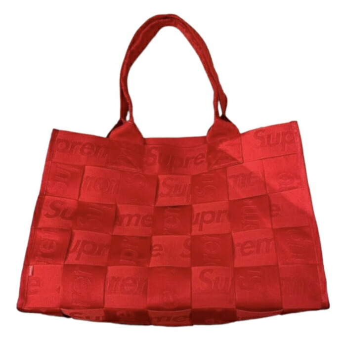楽天市場】2023SS Supreme / シュプリームWoven Large Tote / ウーブン
