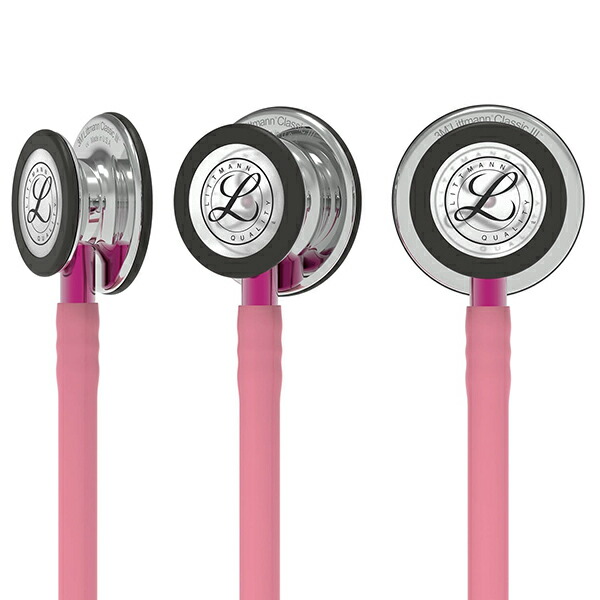 楽天市場】リットマン 聴診器 クラシック3 パールピンク/ピンクステム