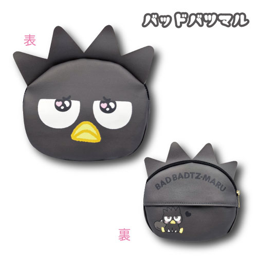 楽天市場】【T4】バッドばつ丸 ティッシュケース付きポーチ エモきゅん