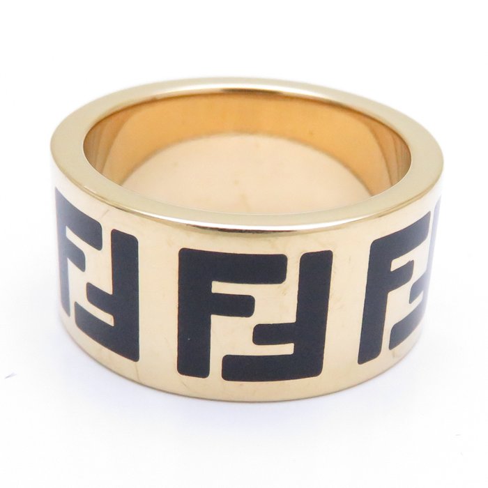 楽天市場】FENDI フェンディ リング FFロゴ リング サイズM 14号