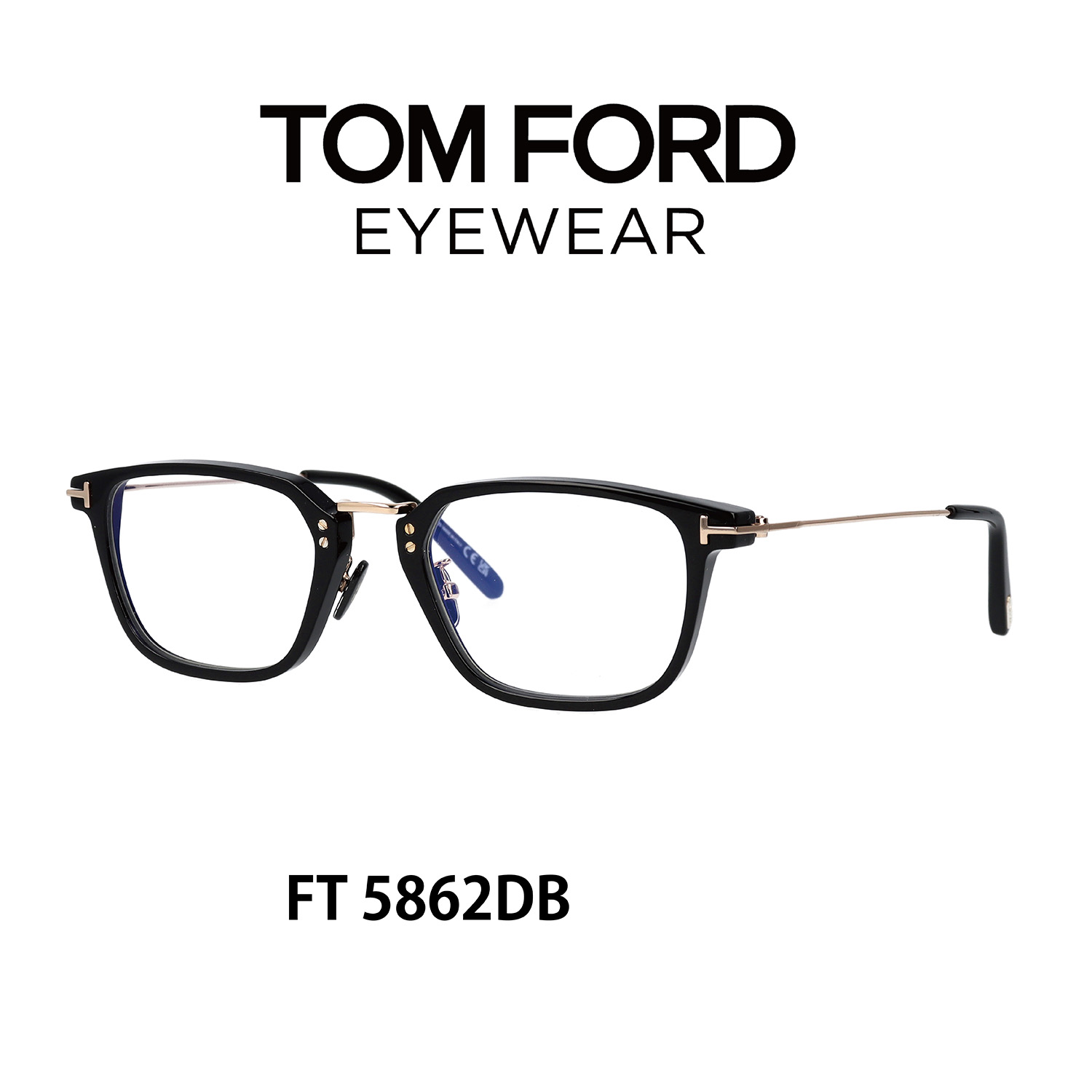 楽天市場】TOM FORD トムフォード FT5862-D-B 001 052 020 TF5862-D-B