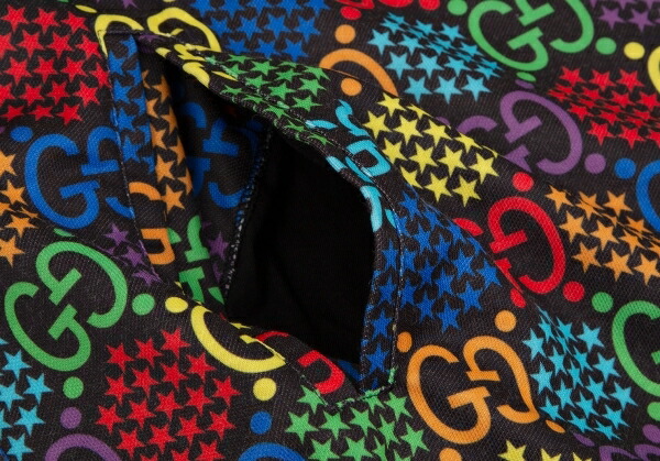 楽天市場】【中古】 グッチGUCCI サイケデリックGGパターンパーカー