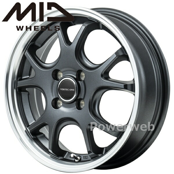 楽天市場】[ホイール1本(単品)] MID VERTEC ONE EXE5 V selection 15