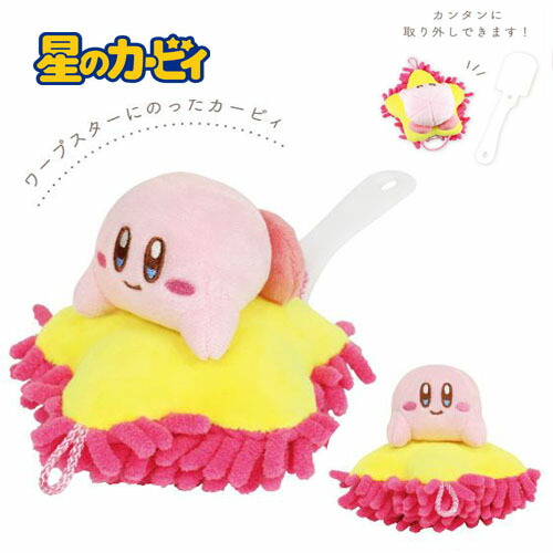 楽天市場】TF【星のカービィ マスコット付き ハンディ モップ ワープ