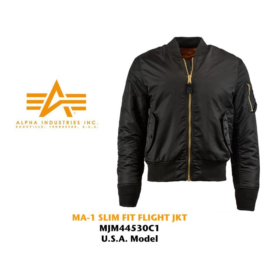 楽天市場】ALPHA INDUSTRIES アルファ インダストリーズ MA-1 SLIM FIT
