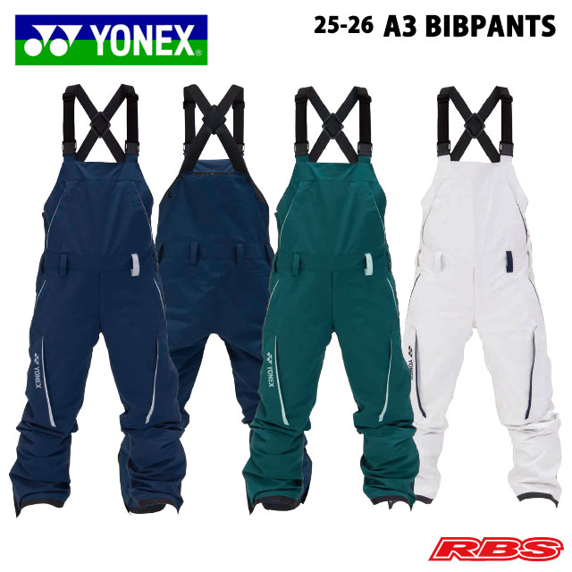 ヨネックス A3 ビブパンツ Mサイズ グレイッシュブルー ヨネックス A3