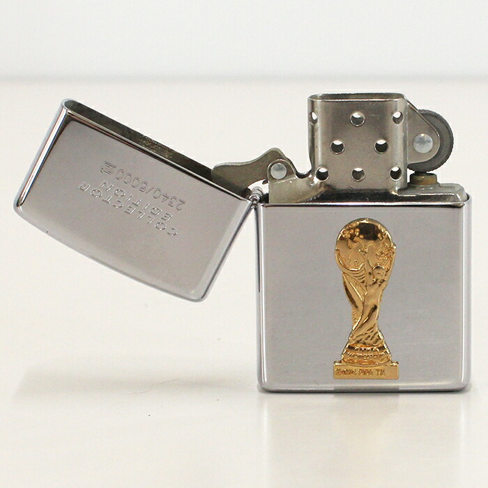 楽天市場】【中古品】zippo フランスFIFAワールドカップ '98