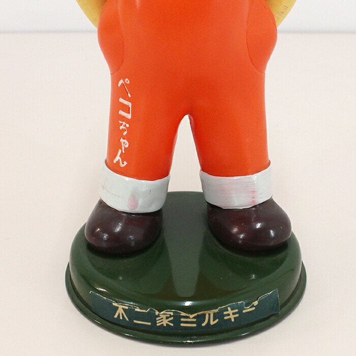 楽天市場】【中古品】ブリキ台座 首振りペコちゃん人形 / 不二家