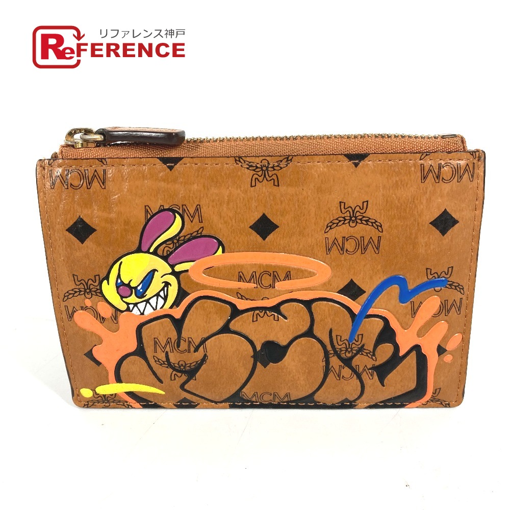 ツキ MCM ウサギデザイン パスポートケース MCM エムシーエム