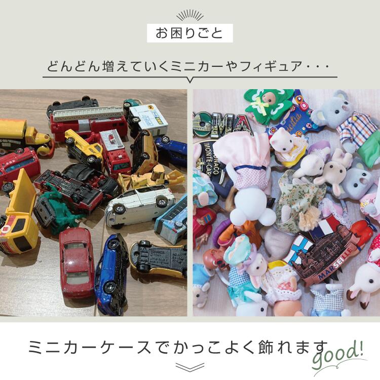楽天市場】ミニカーケース 透明 ディスプレイケース 収納 | クリア