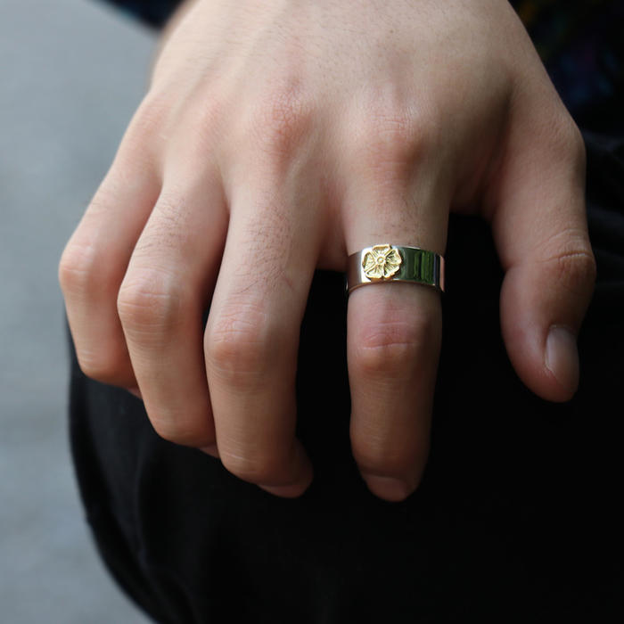 楽天市場】TADY&KING平打ちリングK18ローズ : TADY＆KING楽天市場店