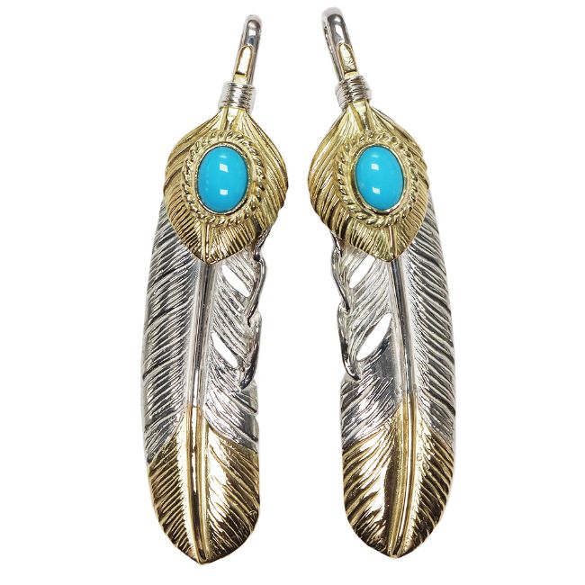 楽天市場】TADY＆KING［ORDER ITEM］特大ハートK18フェザー剣先K18金縄