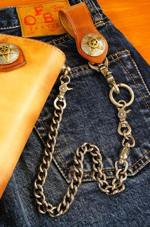 楽天市場】老舗レザーブランド 【FUNNY ファニー】 ウォレットチェーン