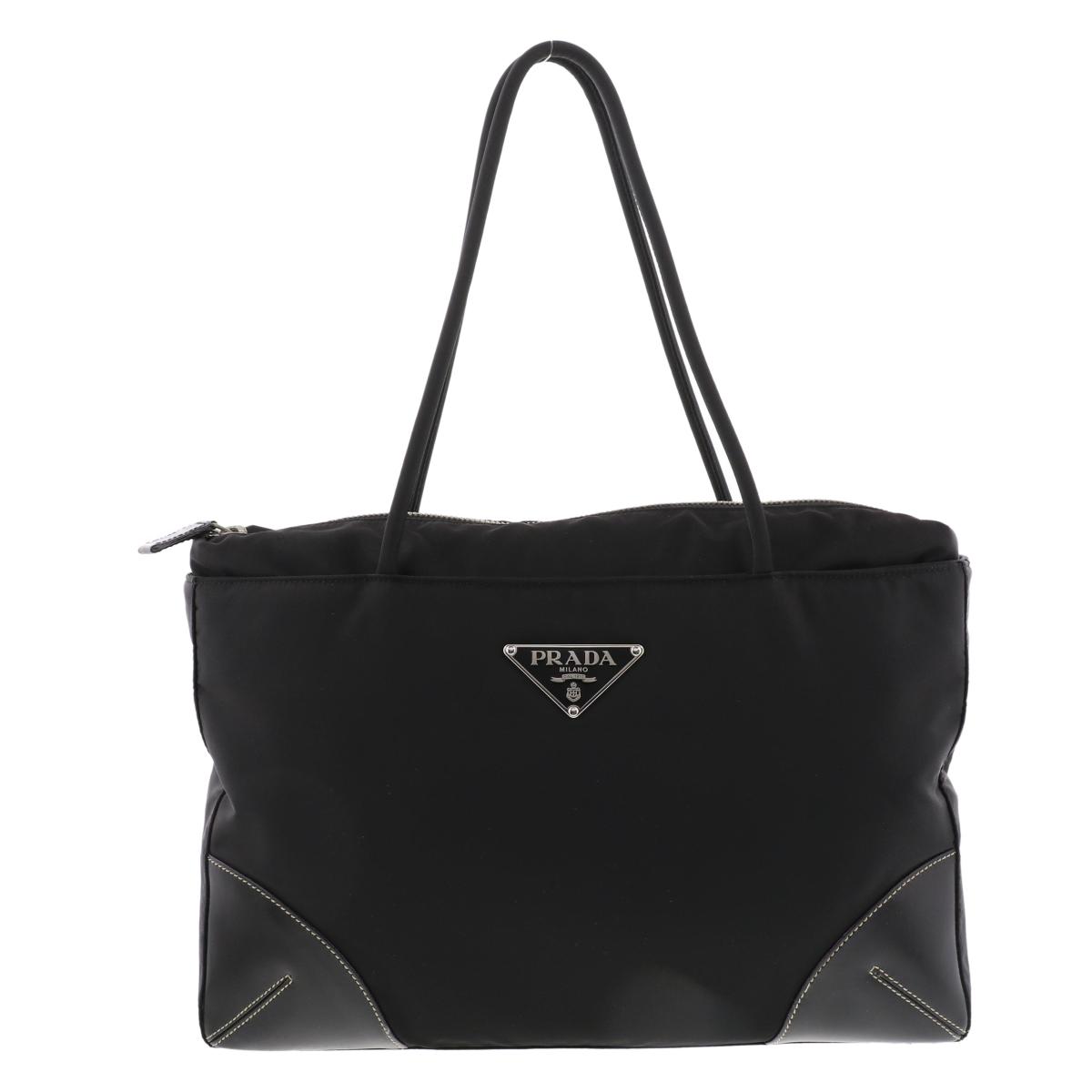 楽天市場】PRADA プラダ 三角ロゴプレート テスート トートバッグ