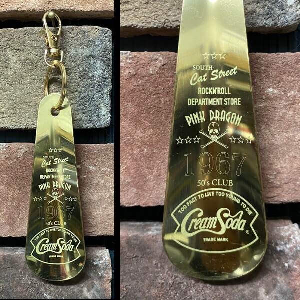 楽天市場】CREAM SODA クリームソーダ SHOEHORN KEY HOLDER シュー