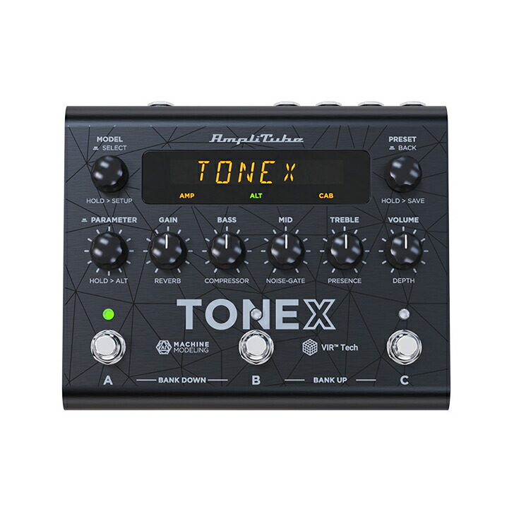 楽天市場】IK Multimedia TONEX Pedal【ギターエフェクター】 : Rock