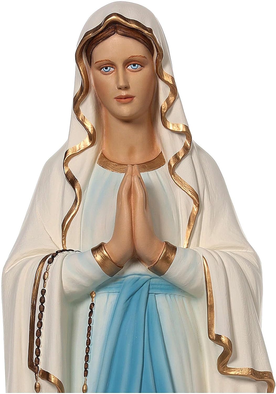 楽天市場】ルルドの聖母グラスファイバー強化彫像置物カトリック教会