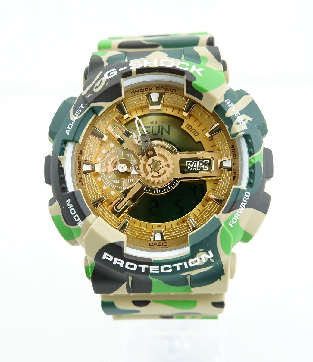 楽天市場】【値下げしました】G-SHOCK × A BATHING APE GA-110APE ジー