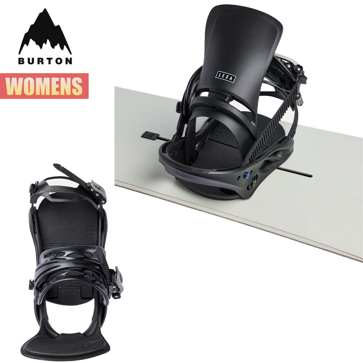 楽天市場】バートン ビンディング レディース 25-26 Burton レクサ リ